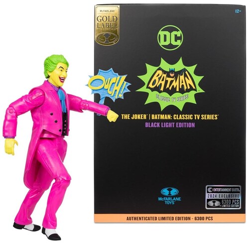 Figura 7" The Joker Bm66 (Black Light)(Gold Label) Spin Master