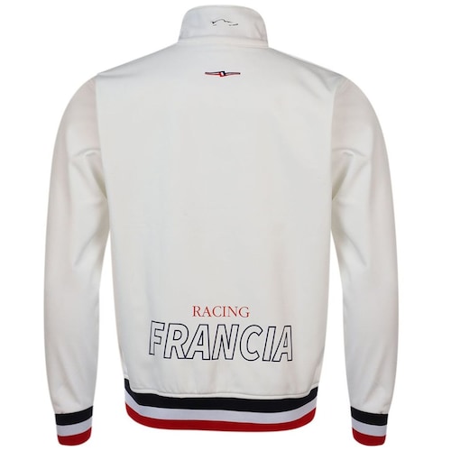 Chamarra Blanca Francia para Hombre Pole Position