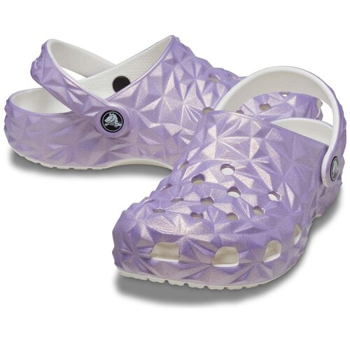 Sueco Classic Iridescent Crocs para Niña