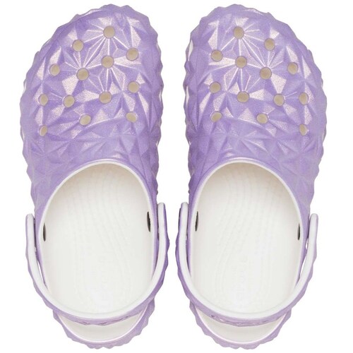 Sueco Classic Iridescent Crocs para Niña