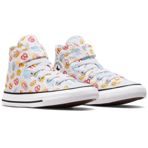 Tenis Bota Blanco Converse para Niña