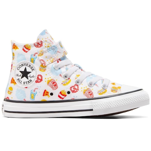 Tenis Bota Blanco Converse para Niña