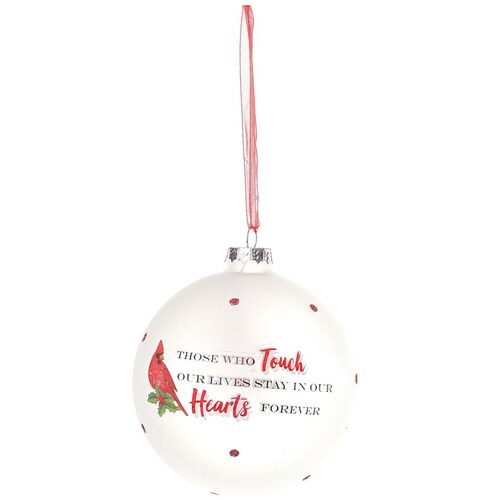 Esfera de Cristal con Cardenal 10 Cm Regency