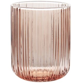 Vaso Barattolo Vernice In Ceramica - PEACH RED - Altezza 7,3 Cm, Diametro 6,5 Cm - Oggetto Arredo Design