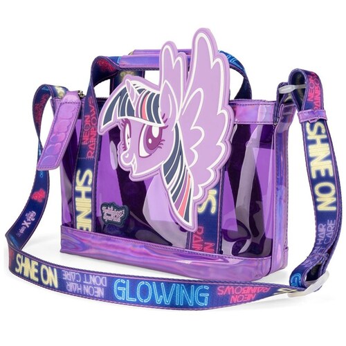 Bolsa Tote Mediana Cloe X My Little Pony Color Morado
