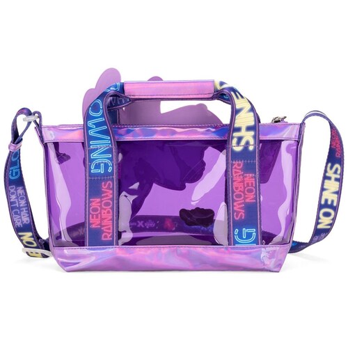 Bolsa Tote Mediana Cloe X My Little Pony Color Morado