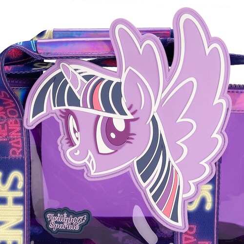 Bolsa Tote Mediana Cloe X My Little Pony Color Morado