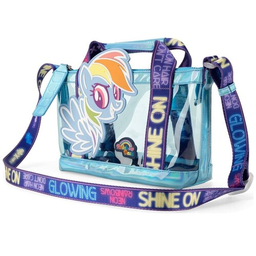 Bolsa Tote Mediana Cloe X My Little Pony Color Azul