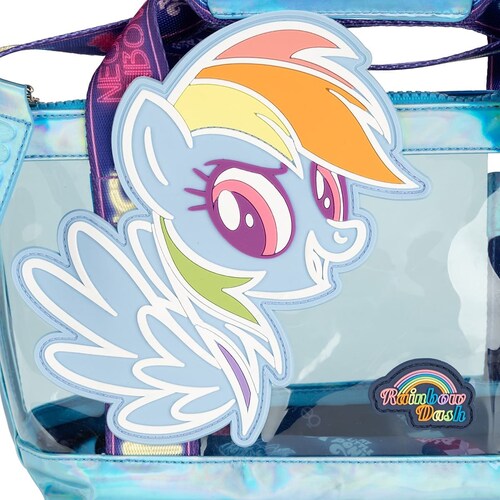 Bolsa Tote Mediana Cloe X My Little Pony Color Azul