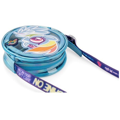 Bolsa Crossbody Chica Cloe X My Little Pony Color Azul