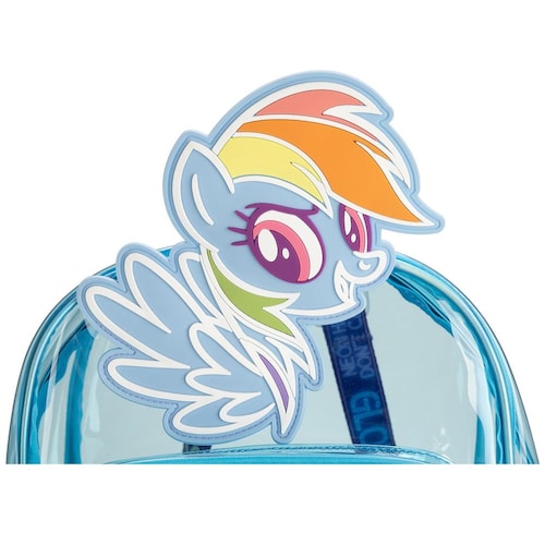 Mochila Mediana Cloe X My Little Pony Color Azul