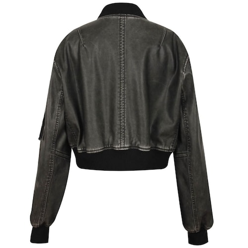Chamarra Biker de Vinipiel para Mujer Juniors #4Me&4You