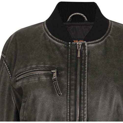 Chamarra Biker de Vinipiel para Mujer Juniors #4Me&4You