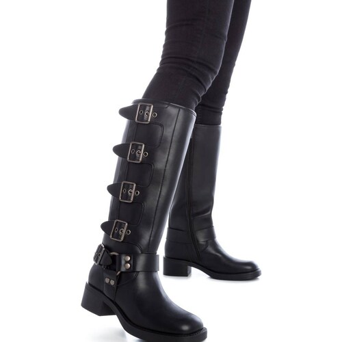 Bota Alta con Hebillas para Mujer Xti