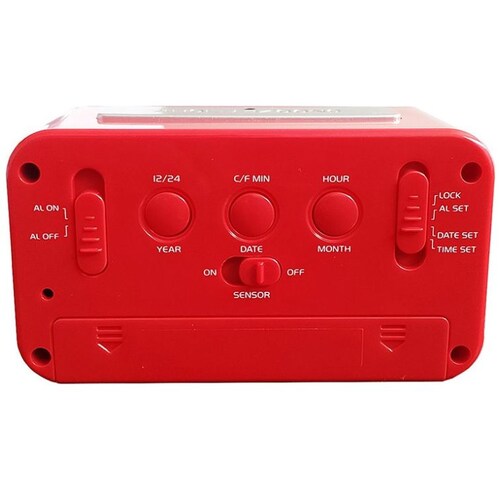 Reloj Despertador Wake Up  Modelo L12002Rd Steiner