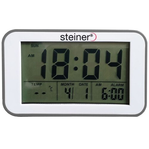 Reloj Despertador Wake Up  Modelo L12002Gy Steiner