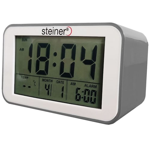 Reloj Despertador Wake Up  Modelo L12002Gy Steiner