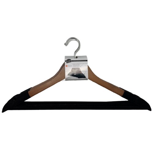 Juego 5 Ganchos Madera con Terciopelo Giratorio Good And Good