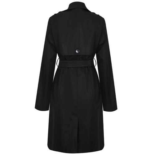 Gabardina Cruzada con Cinturón para Mujer City Femme