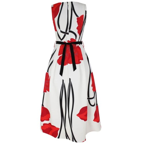 Vestido Corte Princesa Estampado Floral para Mujer City Femme