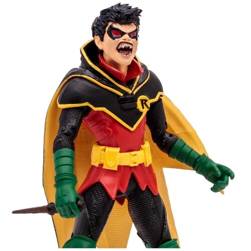 Figura 7" Damian Wayne Robin (Dc Vs Vampiros)(Gold Label)