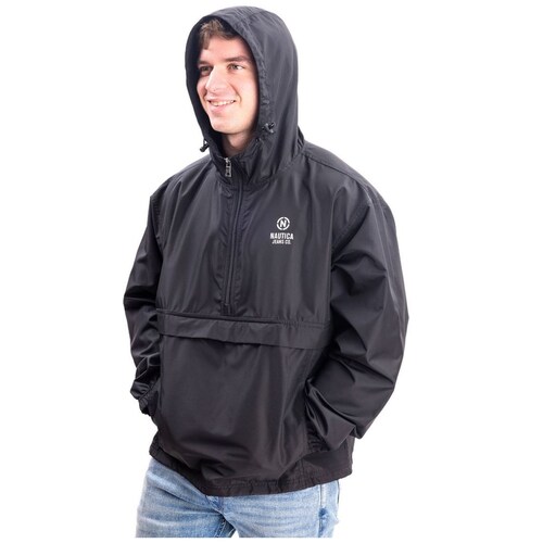 Chamarra Ligera con Capucha para Hombre Nautica Jeans Co