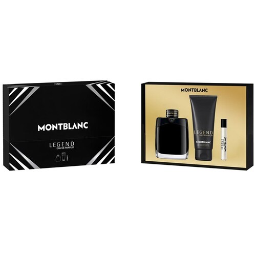 Eau de Parfum Estuche Montblanc Legend  100 Ml + 7.5 Ml + Gel de Baño 100 Ml para Hombre
