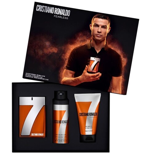 Fragancia Cr7 Fearless Sb 100 Ml + Sg + Bs para Mujer
