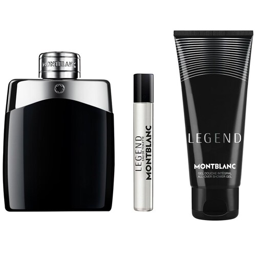 Eau de Toilette Estuche Montblanc Legend 100 Ml +  7.5 Ml + Gel de Baño 100 Ml para Hombre