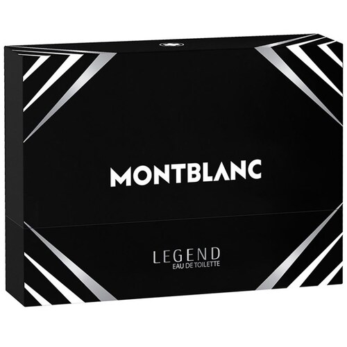 Eau de Toilette Estuche Montblanc Legend 100 Ml +  7.5 Ml + Gel de Baño 100 Ml para Hombre
