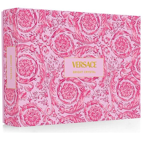 Estuche para Mujer Bright Crystal Edt 90 Ml + Shower Gel 90 Ml + Body Lotion 90 Ml + Mini 5 Ml Versace