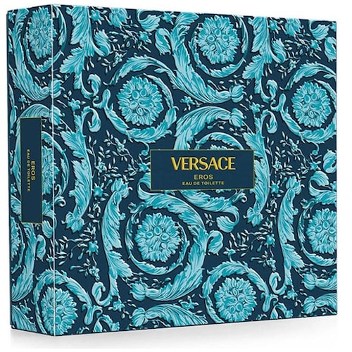 Estuche para Hombre Eros Edp 100 Ml + Shower Gel 90 Ml + Perfumero 10 Ml Versace