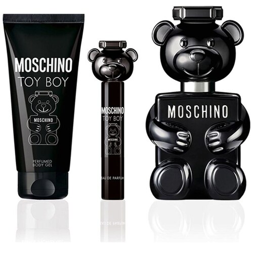 Eau de Parfum Estuche Moschino Toy Boy 100 Ml + Body Lotion 90 Ml + Travel Size 10 Ml para Hombre