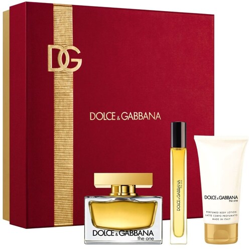 Estuche Dolce & Gabbana The One 100 Ml +  Bc 50 Ml + Ts 10 Ml para Mujer