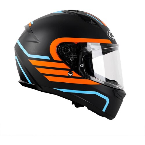 Casco Integral Motociclista Hjc C10 Lito Negro
