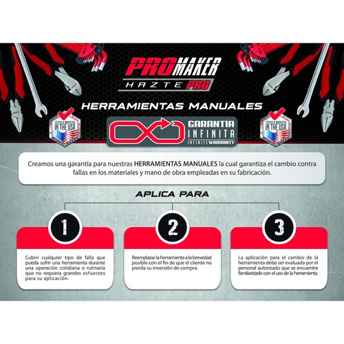 Adaptador 1/2 X 3/8" Promaker