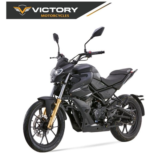 Motocicleta Victory Venom 200 Negro Mate