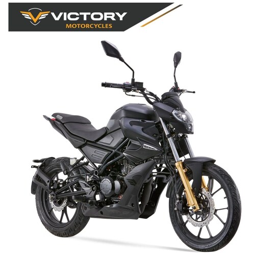 Motocicleta Victory Venom 200 Negro Mate