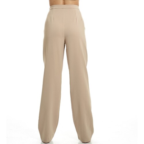 Pantalón con Bolsas Y Resorte en Cintura  para Mujer Talla Extra Ann Miller