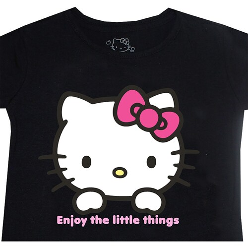 Playera Estampado Hello Kitty para Mujer Talla Extra Hello Kitty
