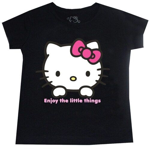 Playera Estampado Hello Kitty para Mujer Talla Extra Hello Kitty