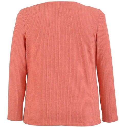 Blusa Manga Larga  Tipo Cozy con Top y Collar  para Mujer Talla Extra Pavla Mint