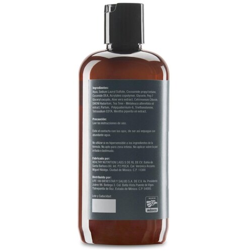 Shampoo Limpieza Profunda e Hidratación, Tea Tree y Aloe Vera Life180