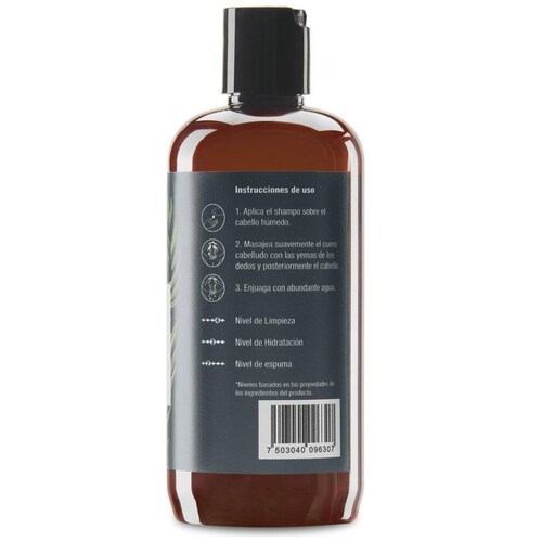 Shampoo Limpieza Profunda e Hidratación, Tea Tree y Aloe Vera Life180