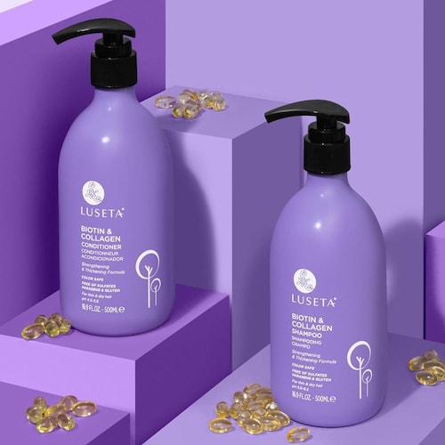 Shampoo de Biotina Y Colágeno 500 Ml