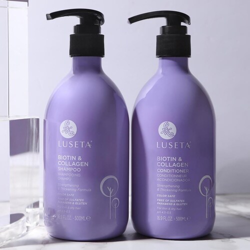 Shampoo de Biotina Y Colágeno 500 Ml