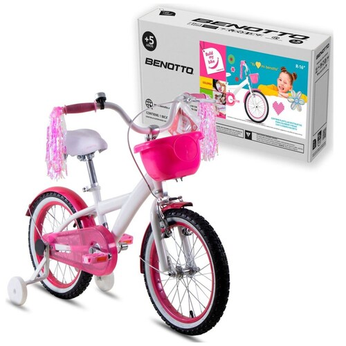 Bicicleta Infantil Cross Build My Bike R16 1V