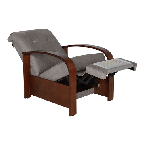 Sillón Reclinable Gris Claro Violanti