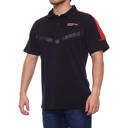 Playera Tipo Polo Porsche para Hombre