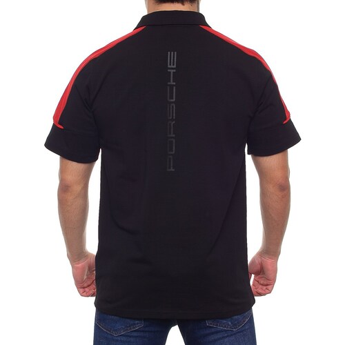 Playera Tipo Polo Porsche para Hombre
